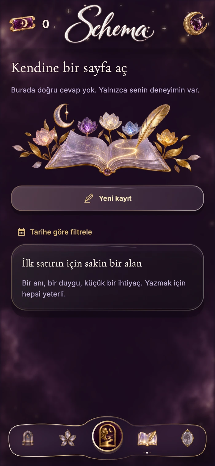 Şema uygulama ekranı